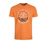 Weird Fish Mens Paddle Graphic T-Shirt Orange 2XL
