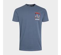 Weird Fish Quack to The Future RSPB Collaboration Artist T-Shirt Mid Blue Size M