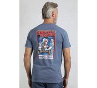 Weird Fish Quack to The Future RSPB Collaboration Artist T-Shirt Mid Blue Size XL