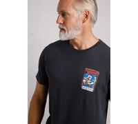 Weird Fish Men's Quack to the Future RSPB Collaboration Artist T-shirt, Blue 4XL