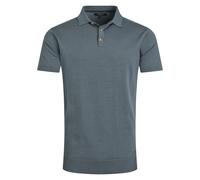 Weird Fish Mens Quentin Knitted Short-Sleeved Polo Shirt (Blue Mirage) Cotton - Size 2XL