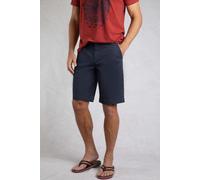 Weird Fish Rayburn Organic Cotton Flat Front Shorts Navy Size 38