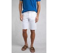 Weird Fish Men's Rayburn Cotton Flat Front Shorts in White | Size: 38 Weird Fish White 38