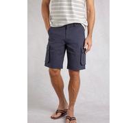 Weird Fish Men's Rigney Cargo Shorts in Navy | Size: 34 Weird Fish Navy 34