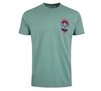 Weird Fish Mens Sons Of Anchovy Back Print T-Shirt (Mineral Blue) Cotton - Size Large