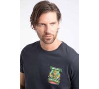 Weird Fish Men's The World Carp 26 Artist T-Shirt in Navy | Size: Medium Weird Fish Navy M