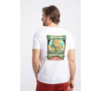 Weird Fish Men's The World Carp 26 Artist T-Shirt in White | Size: Small Weird Fish White S