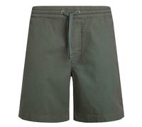 Weird Fish Mens Weston Canvas Shorts (Army Green) - Brown/Green Cotton - Size 32R