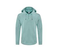 Weird Fish Mens Woodside Loopback Sun Faded Hoodie (Mineral Blue) Cotton - Size Medium