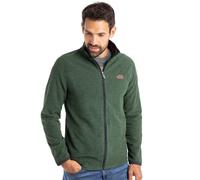 Weird Fish Merrill Eco Full Zip Textured Fleece: Shaded Spruce: XXL Si