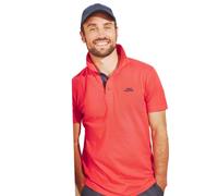 Weird Fish Miles Organic Cotton Pique Polo Radical Red Size M