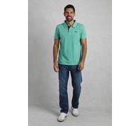 Weird Fish Men's Miles Pique Polo Shirt in Aqua | Size: 3XL Weird Fish Aqua 3XL