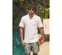 Weird Fish Miles Pique Polo Shirt White Size L