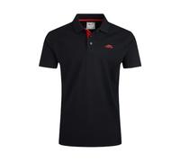 Weird Fish Men's Miles Pique Polo Shirt in Black | Size: 3XL Weird Fish Black 3XL