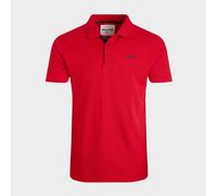 Weird Fish Miles Organic Cotton Pique Polo Barberry Red Marl Size 4XL