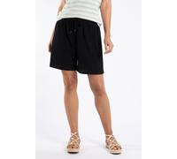 Weird Fish Mima Broderie Stretch Travel Shorts In Black Black 8