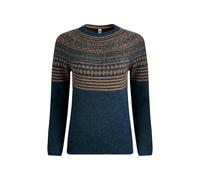 Weird Fish Miska Eco Fair Isle Jumper Forest Green Size 14
