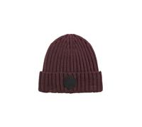 Weird Fish Men's Monreith Beanie in Aubergine Weird Fish Aubergine One Size
