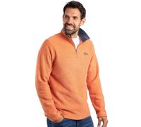 Weird Fish Newark Eco 1/4 Zip Grid Fleece: Brick Orange: XXL Size: XXL