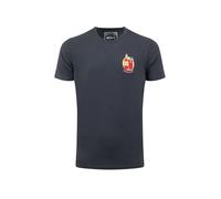 Weird Fish Old Speckled Fin Back Print Artist T-Shirt Navy Size 3XL