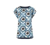 Weird Fish Paw Paw Organic Cotton Printed Jersey T-Shirt Pale Denim Size 8