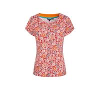 Weird Fish Paw Paw Organic Cotton Printed T-Shirt Tango Red Size 14