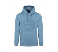 Weird Fish Perranporth Embossed Grindle Hoodie Washed Blue Size 4XL. (Jumper/Sweater/Fleece)