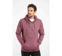 Weird Fish Perranporth Mens Embossed Grindle Hoodie -