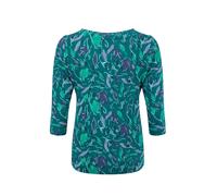 Weird Fish Rachel Printed Jersey T-Shirt In Bottle Green Bottle Green 20