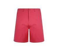 Weird Fish Rayburn Cotton Flat Front Shorts Dark Pink Size 38