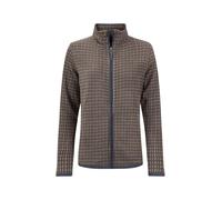 Weird Fish Rochelle Full Zip Printed Microfleece Brown Size 10. (Jumper/Sweater/Fleece)