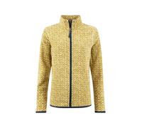 Weird Fish Rochelle Full Zip Printed Microfleece Cream Size 14. (Jumper/Sweater/Fleece)