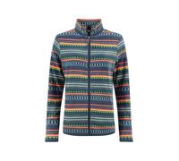 Weird Fish Rochelle Full Zip Printed Microfleece Deep Sea Blue Size 10. (Jumper/Sweater/Fleece)