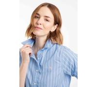 Weird Fish Roscoe Womens Striped Boyfriend Shirt - - Size: 20