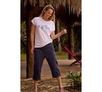 Weird Fish Salena Womens 3/4 Length Trousers - - Size: 16