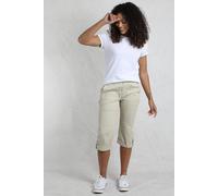 Weird Fish Salena 3/4 Length Trousers Oyster Size 20