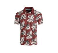 Sarat Organic Cotton Printed Polo Weird Fish Orange XL