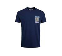 Weird Fish Sea Shanties Back Print Artist T-Shirt Dark Blue Size L
