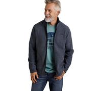 Weird Fish Men's Shires Full Zip Grid Fleece in Navy | Size: Medium Weird Fish Navy M