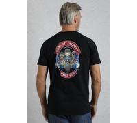 Weird Fish Mens Sons of Anchovy Heritage T-Shirt Black S