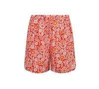 Weird Fish Sundance Eco Viscose Printed Shorts Tango Red Size 10