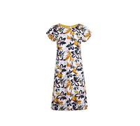 Weird Fish Tallahassee Organic Jersey Dress White Size 8