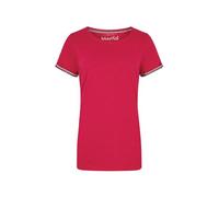 Weird Fish Teya Organic Cotton T-Shirt Hot Pink Size 18