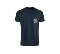 Weird Fish Mens Tidal Organic Short Sleeve T-Shirt Navy XL