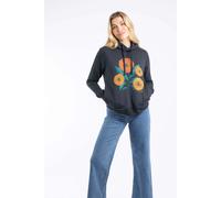 Weird Fish Topaz Womens Front Print Popover Hoodie - - Size: 12