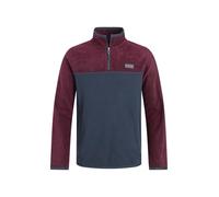 Weird Fish Tristan 1/4 Zip Colour Block Microfleece Aubergine Size L. (Jumper/Sweater/Fleece)