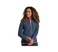 Weird Fish Womens Ariana Eco Full Zip Grid Fleece : Navy: 12 Size: 12,