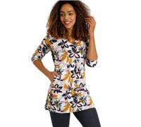 Weird Fish Womens Arlina Organic Jersey Tunic - Sample: Caramel: 10 Si