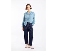 Weird Fish Women's Beryl Barrell Jeans in Dark Blue | Size: 8 Weird Fish Dark Blue 8