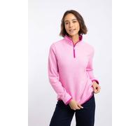 Weird Fish Beye 1/4 Zip Grid Fleece Azalea Size 14. (Jumper/Sweater/Fleece)